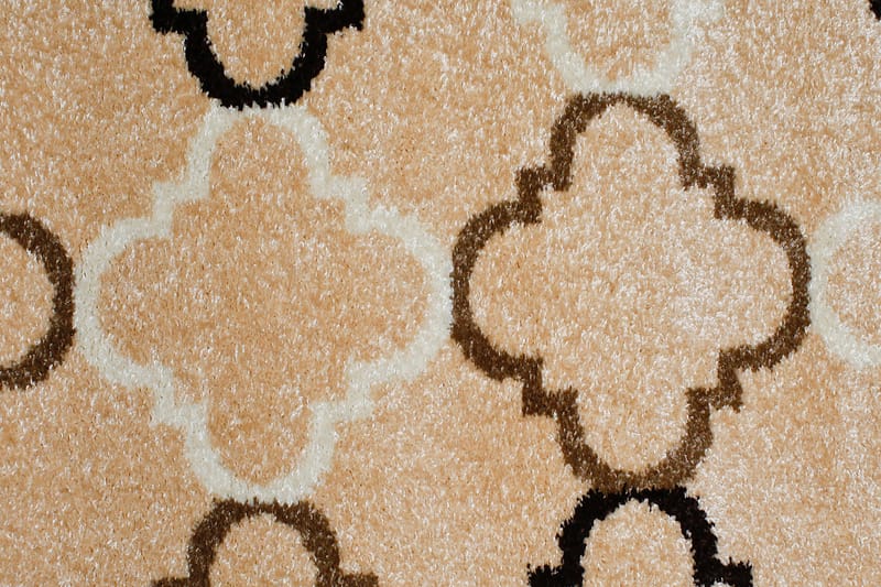 Florence Matta 120x170 cm Beige/Mörkbrun - D-sign - Mattor - Små mattor