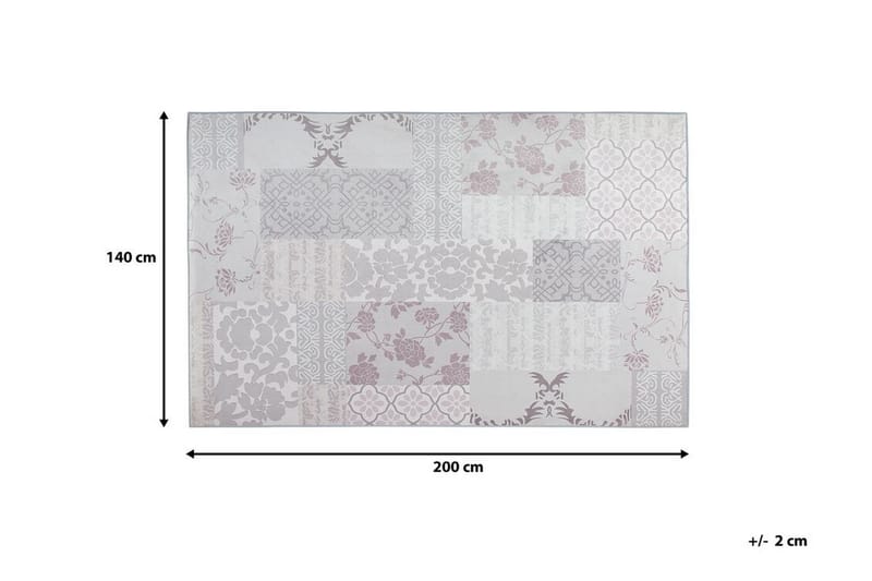 Garcio Matta 140x200 cm - Grå - Textil & mattor - Mattor