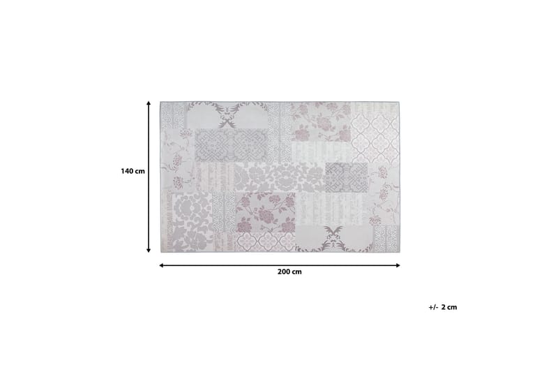 Garcio Matta 140x200 cm - Grå - Textil & mattor - Mattor