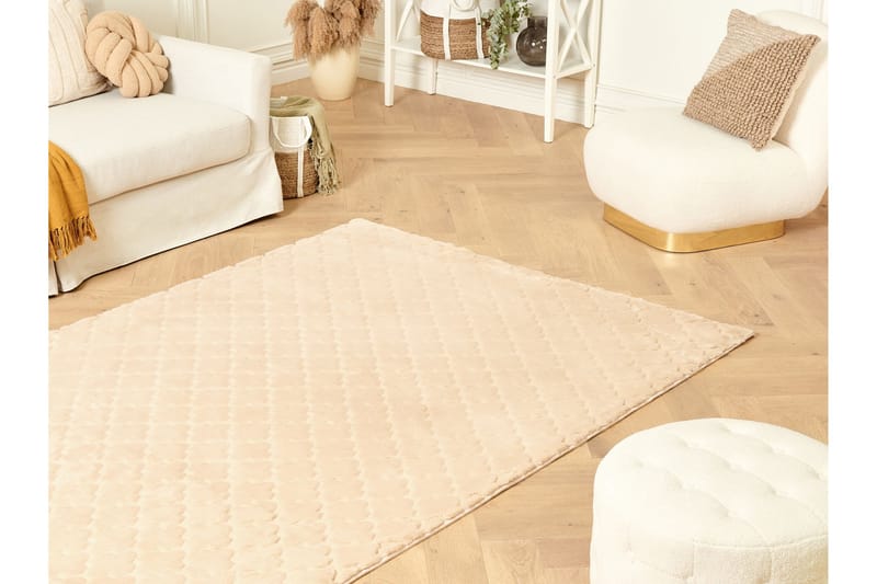 Gharo Skinnmatta 160x230 cm - Beige - Textil & mattor - Mattor - Fällar & skinnmattor
