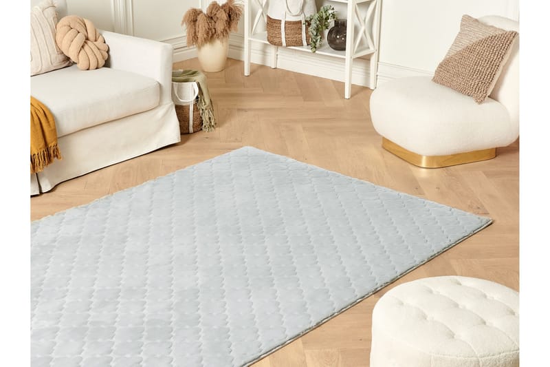 Gharo Skinnmatta 160x230 cm - Grå - Textil & mattor - Mattor - Fällar & skinnmattor