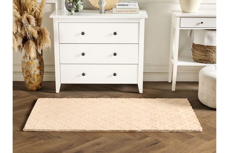 Gharo Skinnmatta 80x150 cm - Beige - Textil & mattor - Mattor - Fällar & skinnmattor
