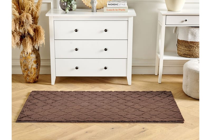 Gharo Skinnmatta 80x150 cm - Brun - Textil & mattor - Mattor - Fällar & skinnmattor