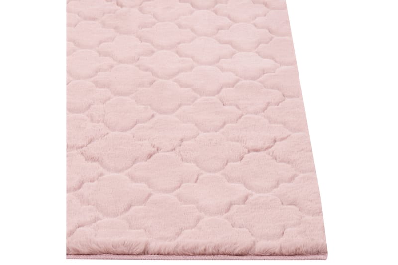 Gharo Skinnmatta 80x150 cm - Rosa - Textil & mattor - Mattor - Fällar & skinnmattor