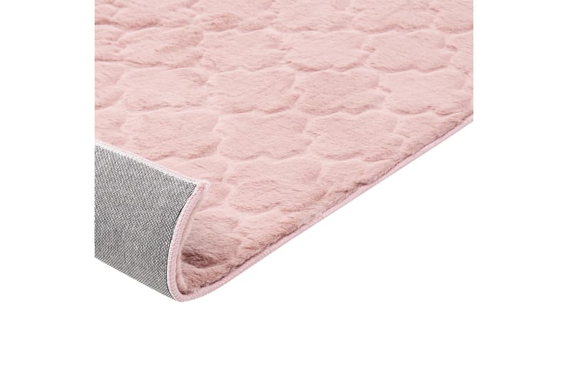 Gharo Skinnmatta 80x150 cm - Rosa - Textil & mattor - Mattor - Fällar & skinnmattor