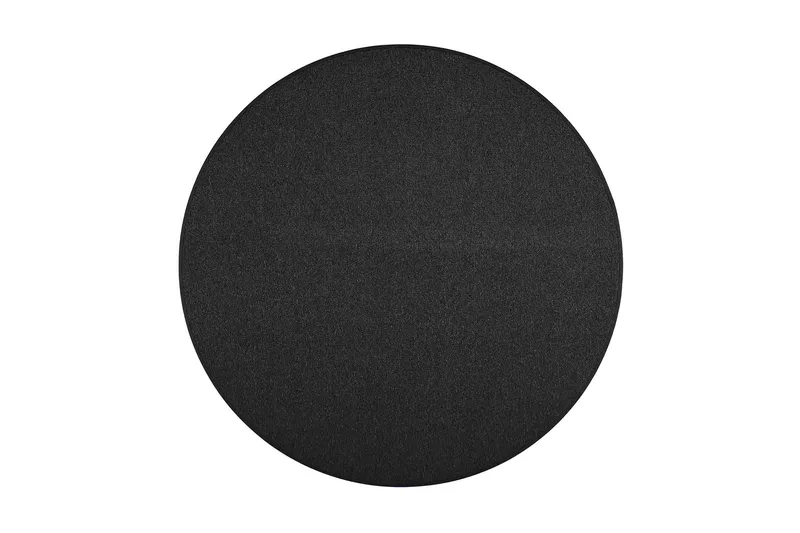 Balanssi Matta Rund 133 cm Svart, Vm Carpet
