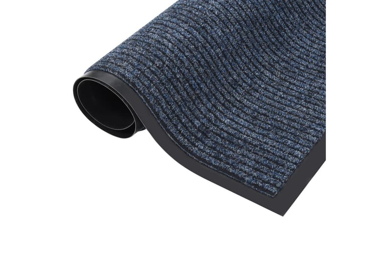 Dörrmatta blårandig 80x120 cm - Blå - Textil & mattor - Mattor - Dörrmatta & hallmatta