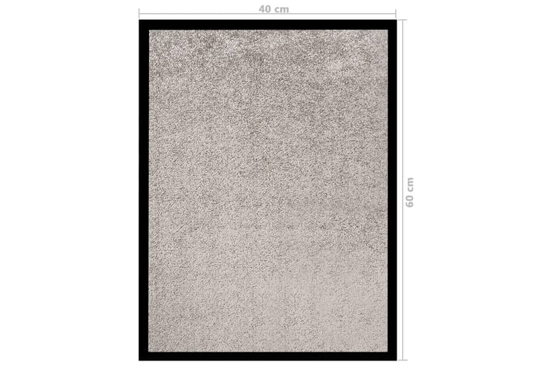 Dörrmatta grå 40x60 cm - Grå - Textil & mattor - Mattor - Dörrmatta & hallmatta