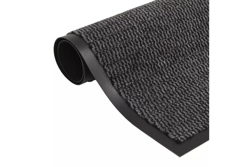 Dörrmatta rektangulär tuftad 90x150 cm antracit - Grå - Textil & mattor - Mattor - Dörrmatta & hallmatta