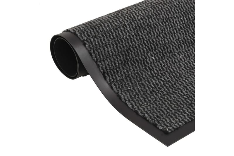 Dörrmatta rektangulär tuftad antracit 80x120 cm - Grå - Textil & mattor - Mattor - Dörrmatta & hallmatta