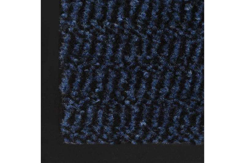 Dörrmatta rektangulär tuftad blå 120x180 cm - Blå - Textil & mattor - Mattor - Dörrmatta & hallmatta