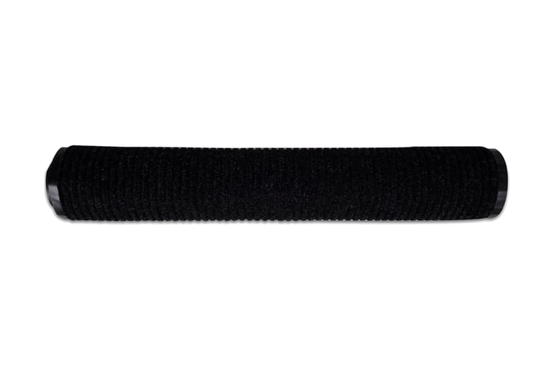 Dörrmatta svart 120x220 cm PVC - Svart - Textil & mattor - Mattor - Dörrmatta & hallmatta