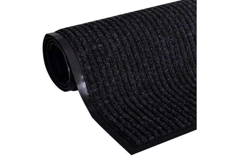 Dörrmatta svart 120x220 cm PVC - Svart - Textil & mattor - Mattor - Dörrmatta & hallmatta
