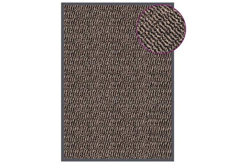 Dörrmatta tuftad 40x60 cm mörkbrun - Brun - Textil & mattor - Mattor - Dörrmatta & hallmatta