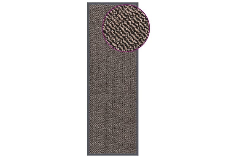 Dörrmatta tuftad 60x180 cm mörkbrun - Brun - Textil & mattor - Mattor - Dörrmatta & hallmatta