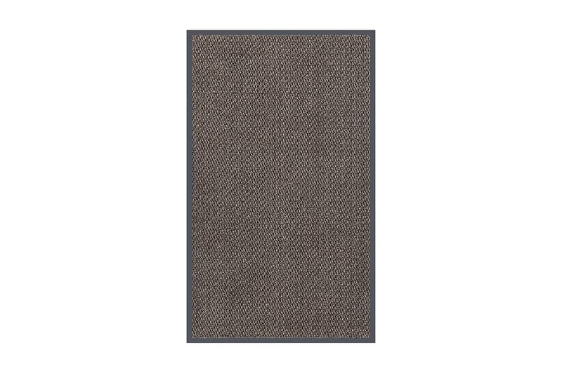 Dörrmatta tuftad 90x150 cm mörkbrun - Brun - Textil & mattor - Mattor - Dörrmatta & hallmatta
