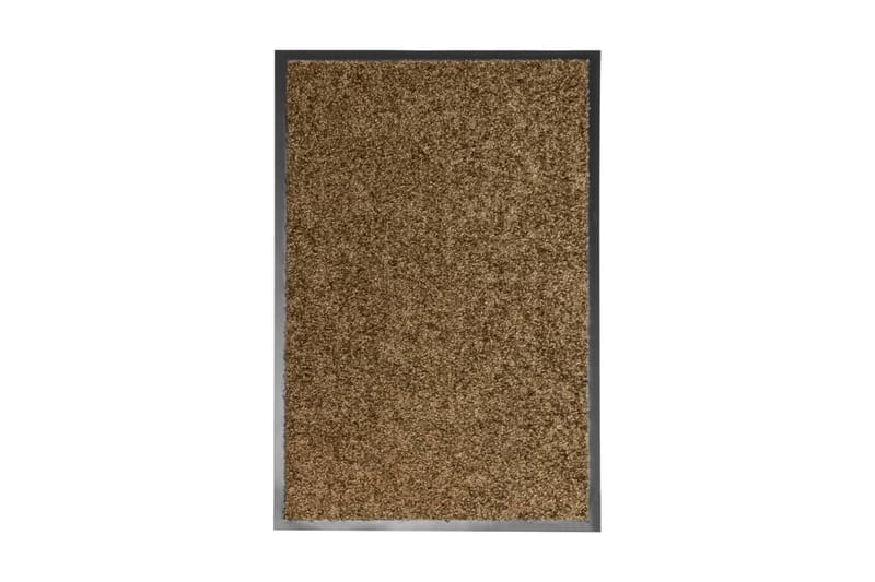 Dörrmatta tvättbar brun 40x60 cm - Brun - Textil & mattor - Mattor - Dörrmatta & hallmatta