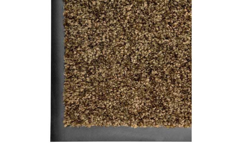 Dörrmatta tvättbar brun 60x90 cm - Brun - Textil & mattor - Mattor - Dörrmatta & hallmatta