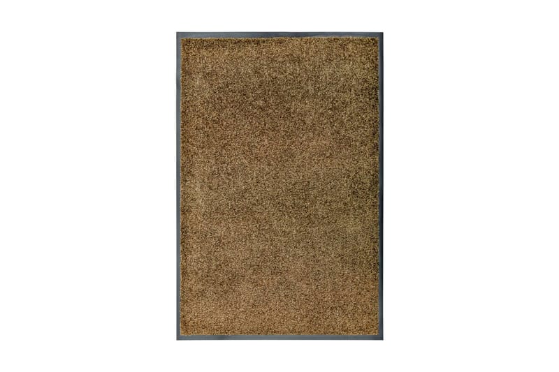 Dörrmatta tvättbar brun 60x90 cm - Brun - Textil & mattor - Mattor - Dörrmatta & hallmatta