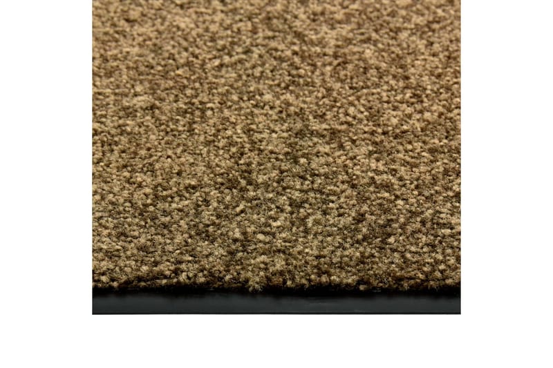 Dörrmatta tvättbar brun 90x120 cm - Brun - Textil & mattor - Mattor - Dörrmatta & hallmatta