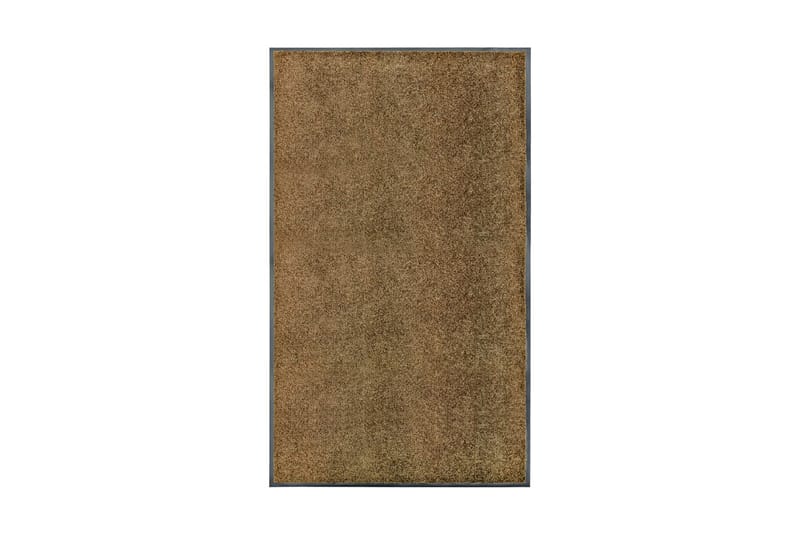 Dörrmatta tvättbar brun 90x150 cm - Brun - Textil & mattor - Mattor - Dörrmatta & hallmatta