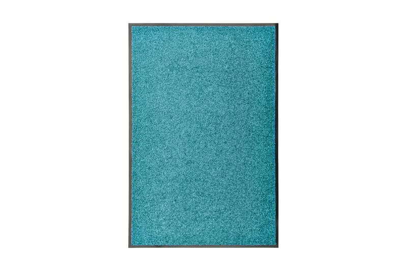 Dörrmatta tvättbar cyan 60x90 cm - Blå/Grön - Textil & mattor - Mattor - Dörrmatta & hallmatta