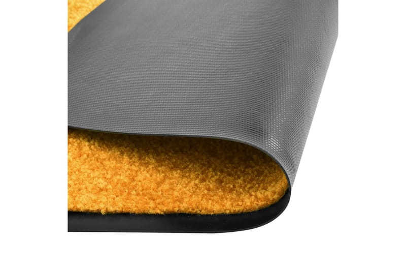 Dörrmatta tvättbar orange 90x150 cm - Orange - Textil & mattor - Mattor - Dörrmatta & hallmatta