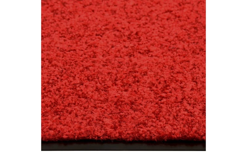 Dörrmatta tvättbar röd 90x150 cm - Röd - Dörrmatta & hallmatta