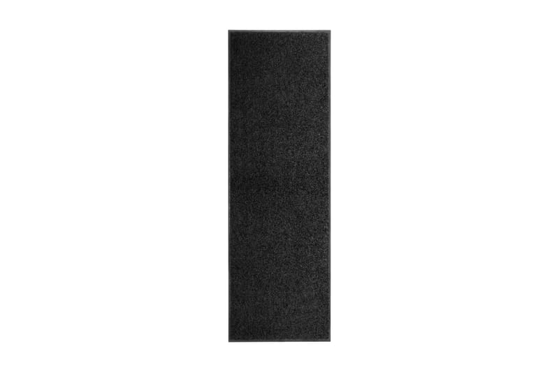 Dörrmatta tvättbar svart 60x180 cm - Svart - Textil & mattor - Mattor - Dörrmatta & hallmatta