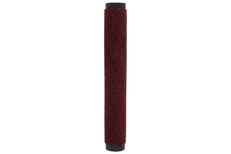 Dörrmattor 2 st rektangulär tuftad 80x120 cm röd - Röd - Textil & mattor - Mattor - Dörrmatta & hallmatta