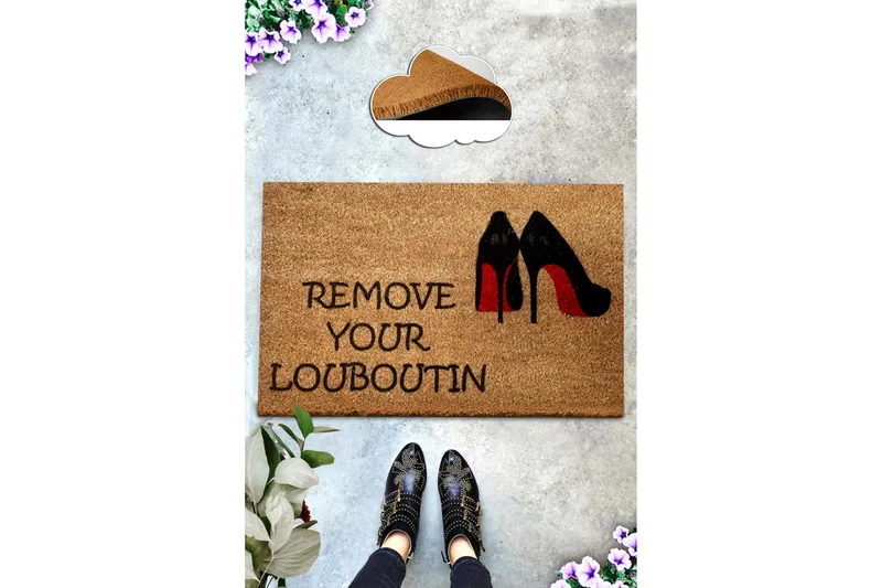 Nazirul Dörrmatta 40x60 cm Rektangulär, Flerfärgad