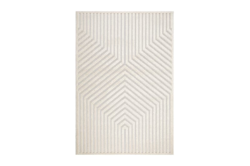 Hampton Flatvävd Matta 140x200 cm Rektangulär - Creme - Textil & mattor - Mattor - Flatvävda mattor