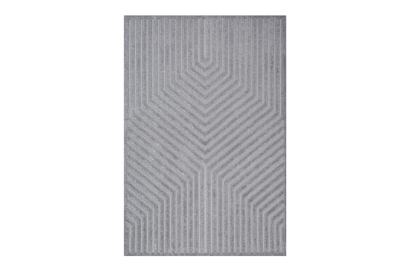 Hampton Flatvävd Matta 160x230 cm Rektangulär - Grå - Textil & mattor - Mattor - Flatvävda mattor