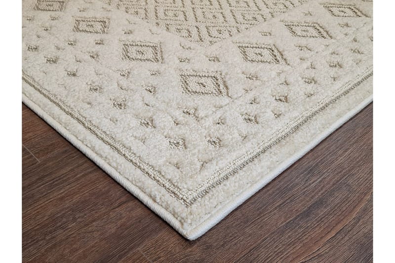 Hampton Flatvävd Matta 240x340 cm Rektangulär - Creme - Textil & mattor - Mattor - Flatvävda mattor