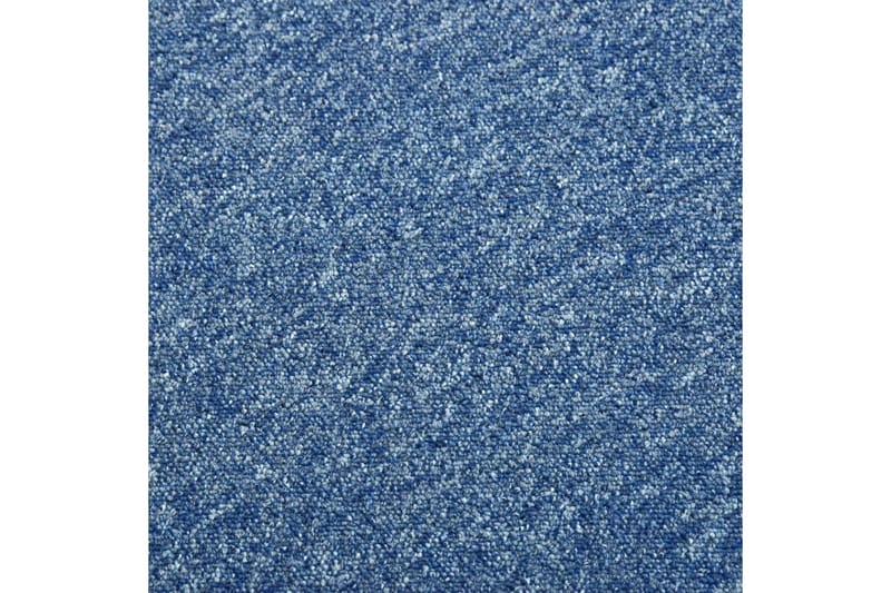 Textilplattor 20 st 5 m² 50x50 cm blå - Blå - Textil & mattor - Mattor - Heltäckningsmatta