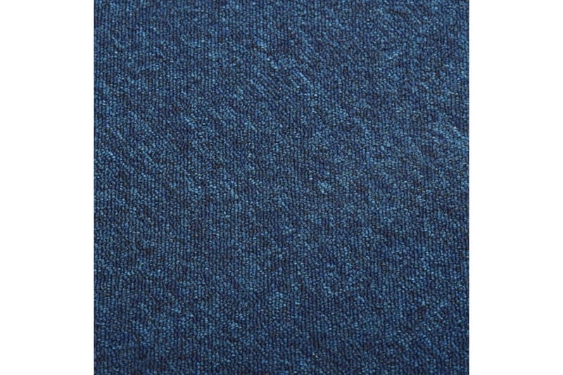 Textilplattor 20 st 5 m² 50x50 cm mörkblå - Blå - Heltäckningsmatta