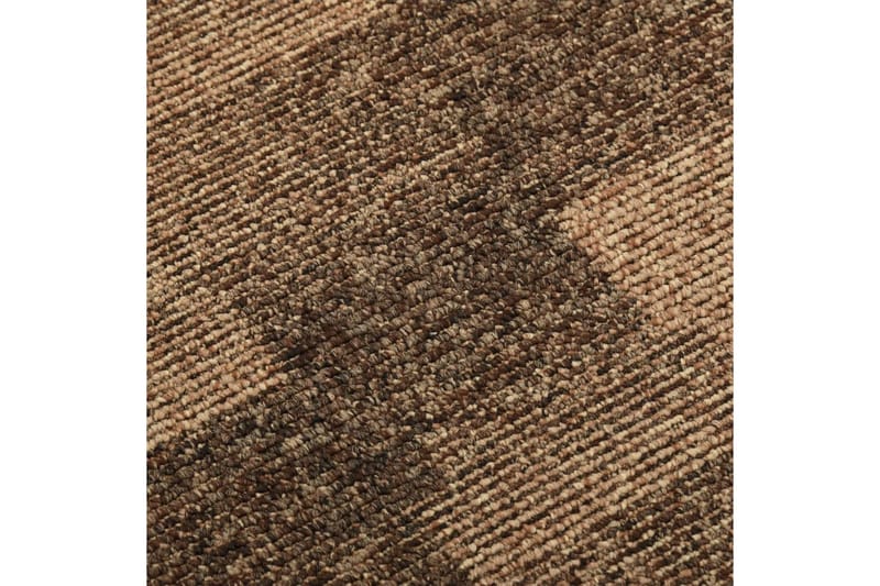 Textilplattor 20 st 5 m² brun - Brun - Heltäckningsmatta