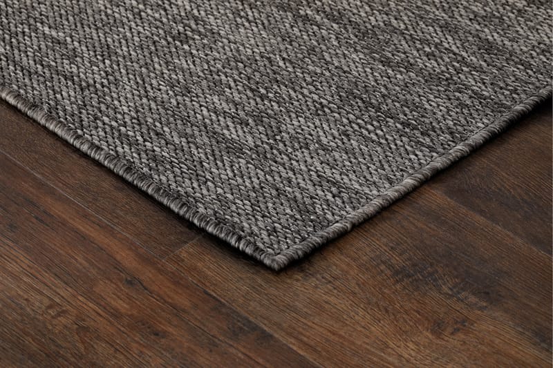 Madrid Flatvävd Matta 80x150 cm - Antracit - Textil & mattor - Mattor - Flatvävda mattor