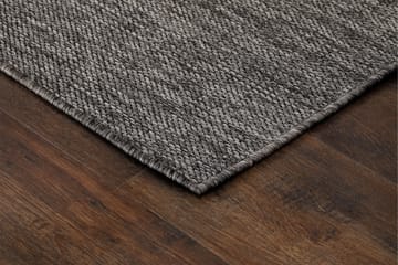 Madrid Flatvävd Matta 80x240 cm - Antracit - Textil & mattor - Mattor - Flatvävda mattor