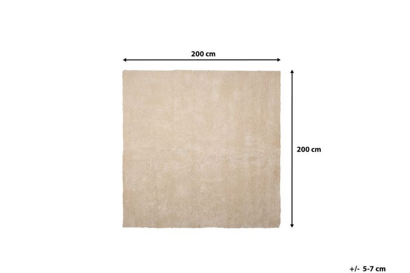 Hummerbeck Matta 200x200 cm - Beige - Textil & mattor - Mattor