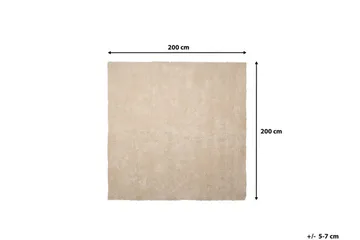 Hummerbeck Matta 200x200 cm - Beige - Textil & mattor - Mattor - Modern matta - Ryamatta & luggmatta