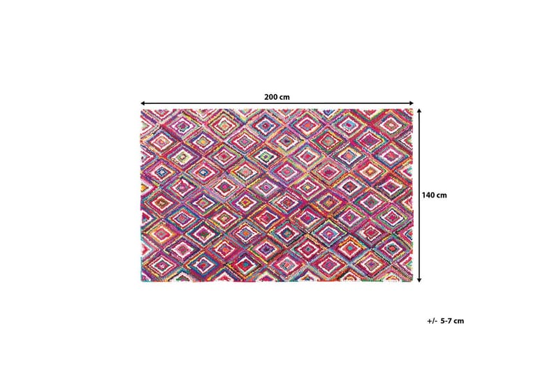 Kaiseri Matta 140|200 - Flerfärgad - Textil & mattor - Mattor
