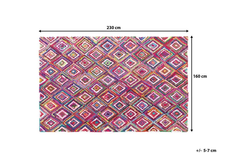 Kaiseri Matta 160|230 - Flerfärgad - Textil & mattor - Mattor