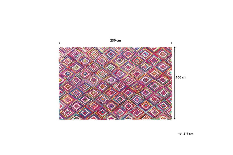 Kaiseri Matta 160|230 - Flerfärgad - Textil & mattor - Mattor