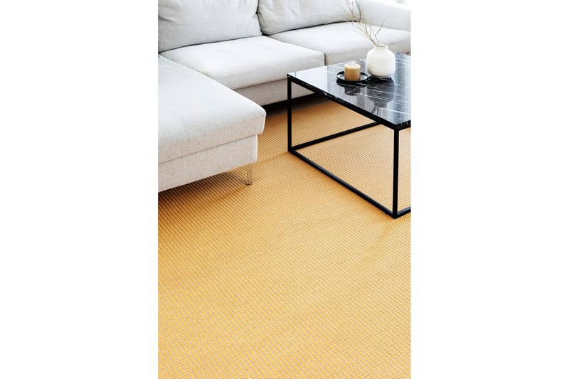 Lyyra Matta 160x230 cm Gul - Vm Carpet - Textil & mattor - Mattor - Halkskydd matta