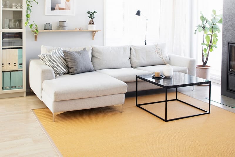Lyyra Matta 200x300 cm Gul - Vm Carpet - Textil & mattor - Mattor - Halkskydd matta
