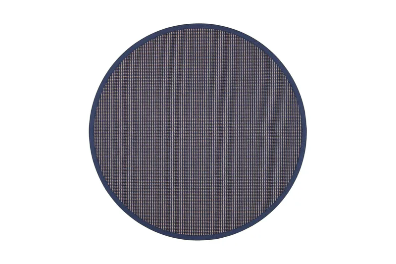 Lyyra Matta Rund 133 cm Blå, Vm Carpet