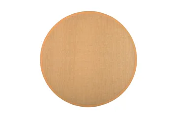 Lyyra Matta Rund 160 cm Gul