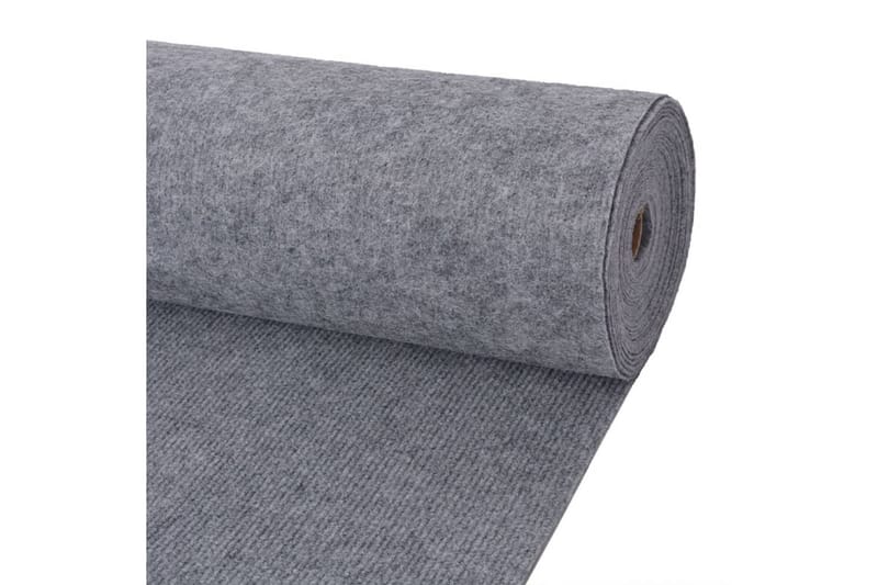 Mässmatta ribbad 1,2x15 m grå - Grå - Textil & mattor - Mattor