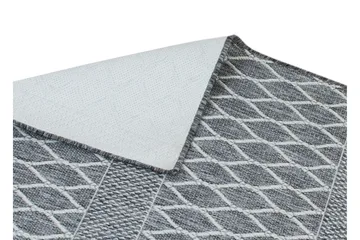 Madrid Bell Flatvävd Matta 80x150 - Grå/Vit - Textil & mattor - Mattor - Stora mattor